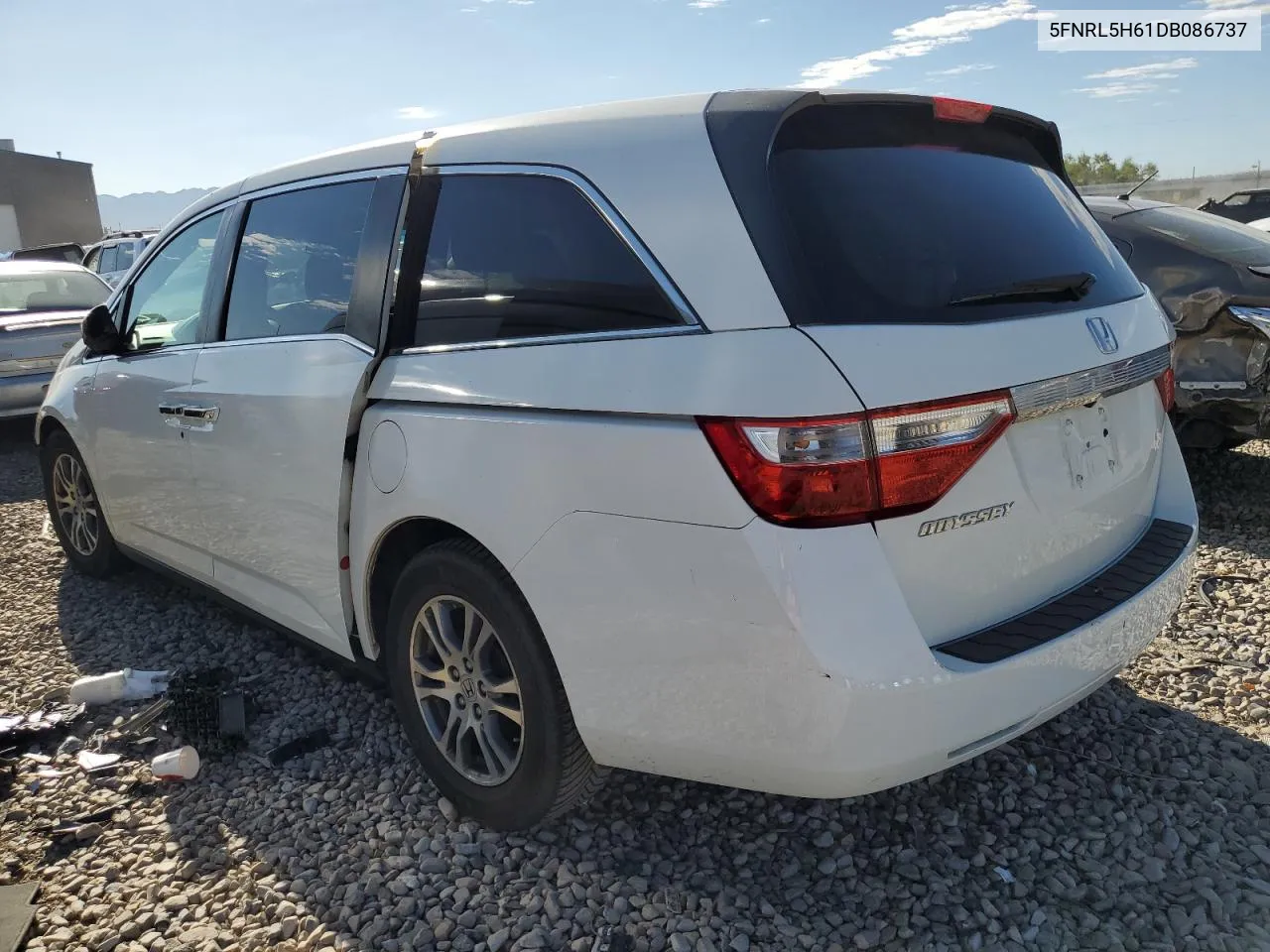 2013 Honda Odyssey Exl VIN: 5FNRL5H61DB086737 Lot: 67442774