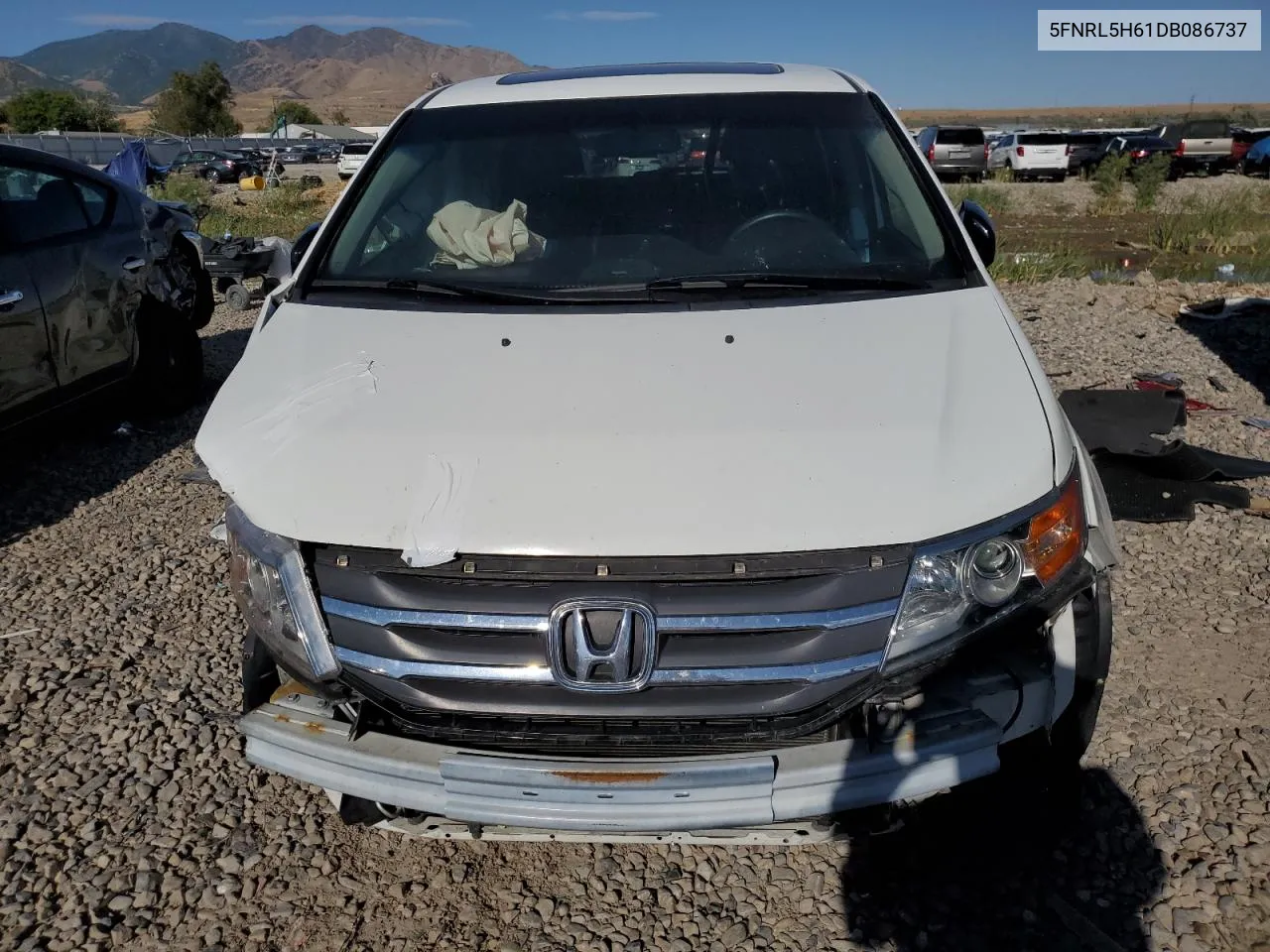 2013 Honda Odyssey Exl VIN: 5FNRL5H61DB086737 Lot: 67442774