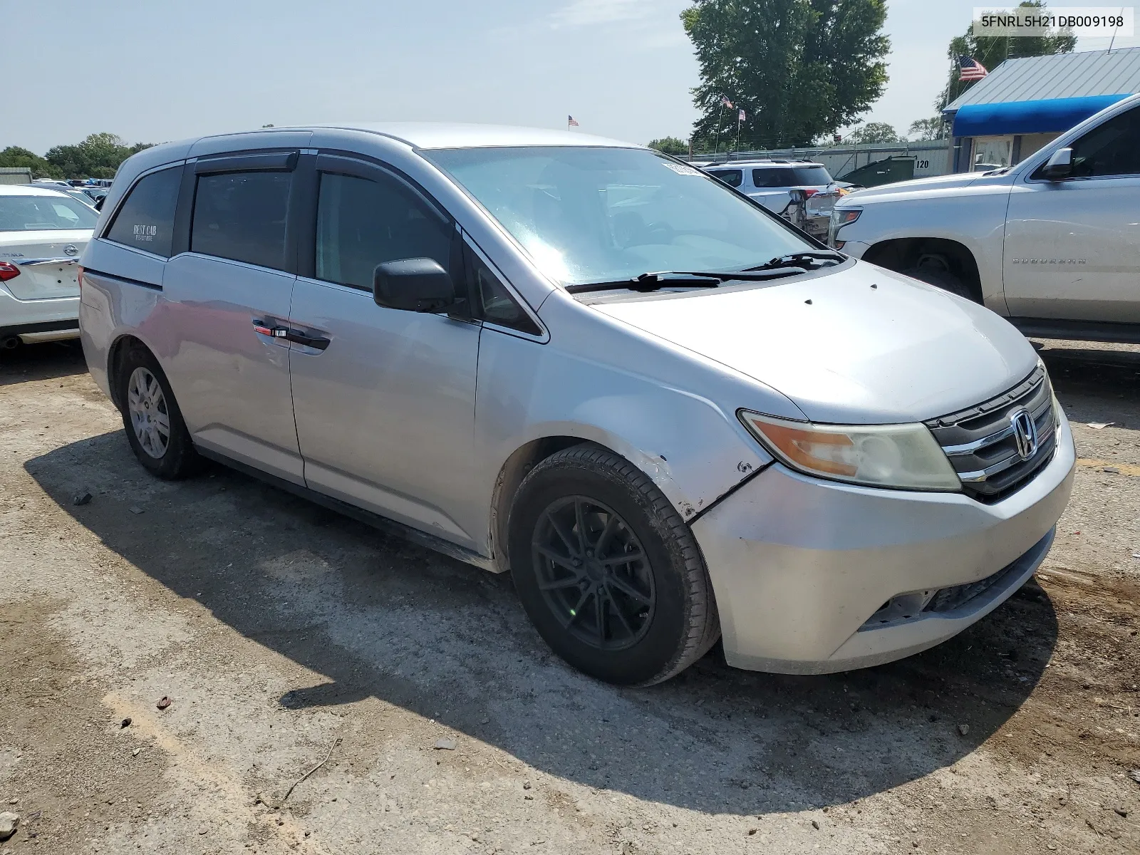 2013 Honda Odyssey Lx VIN: 5FNRL5H21DB009198 Lot: 68106164