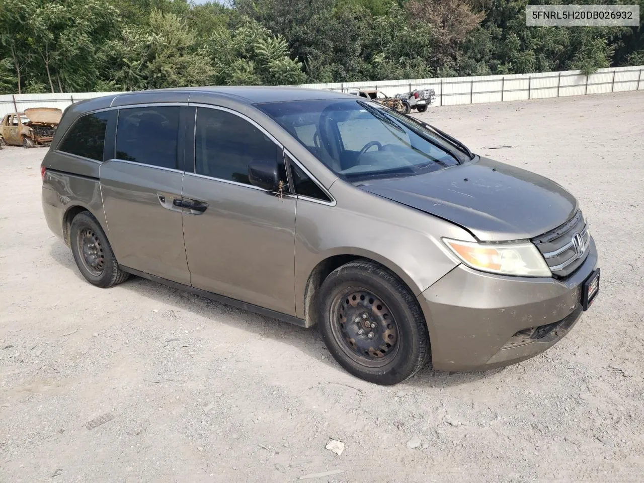 5FNRL5H20DB026932 2013 Honda Odyssey Lx