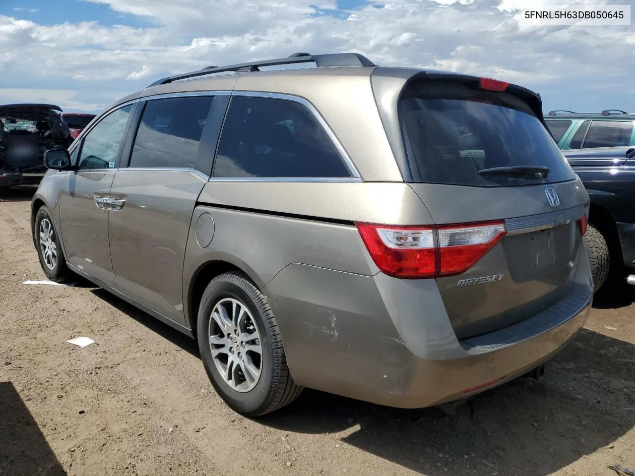 2013 Honda Odyssey Exl VIN: 5FNRL5H63DB050645 Lot: 68788164