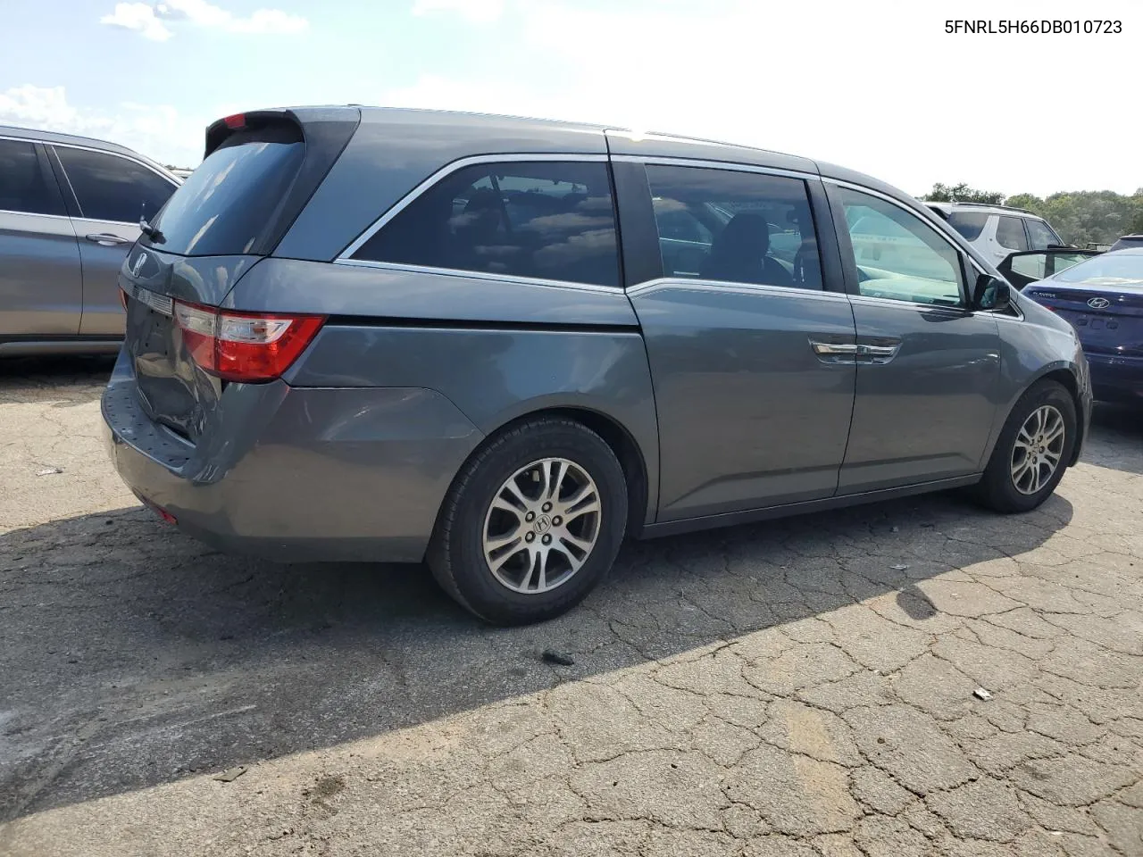 2013 Honda Odyssey Exl VIN: 5FNRL5H66DB010723 Lot: 69228944