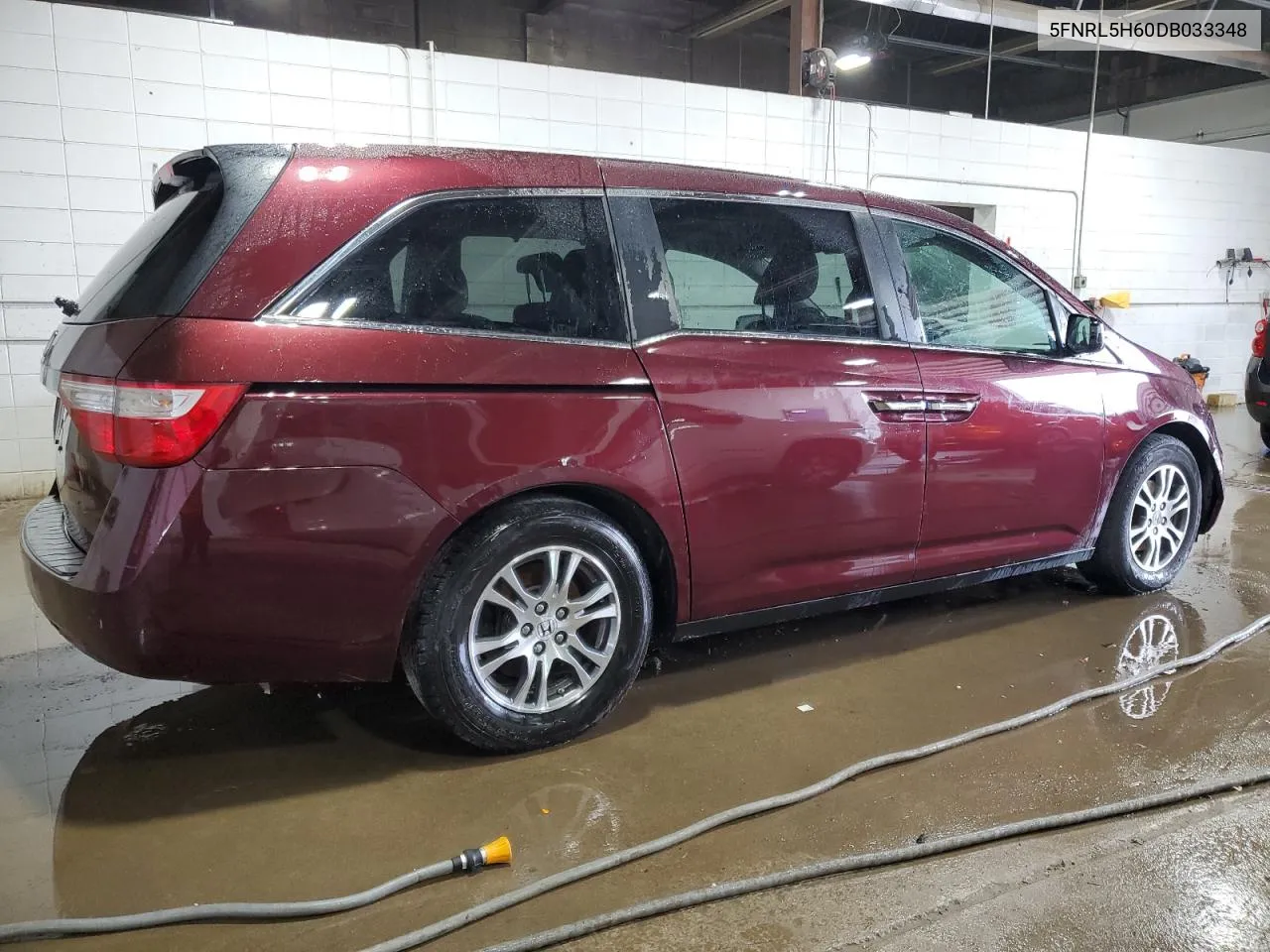 2013 Honda Odyssey Exl VIN: 5FNRL5H60DB033348 Lot: 69234614