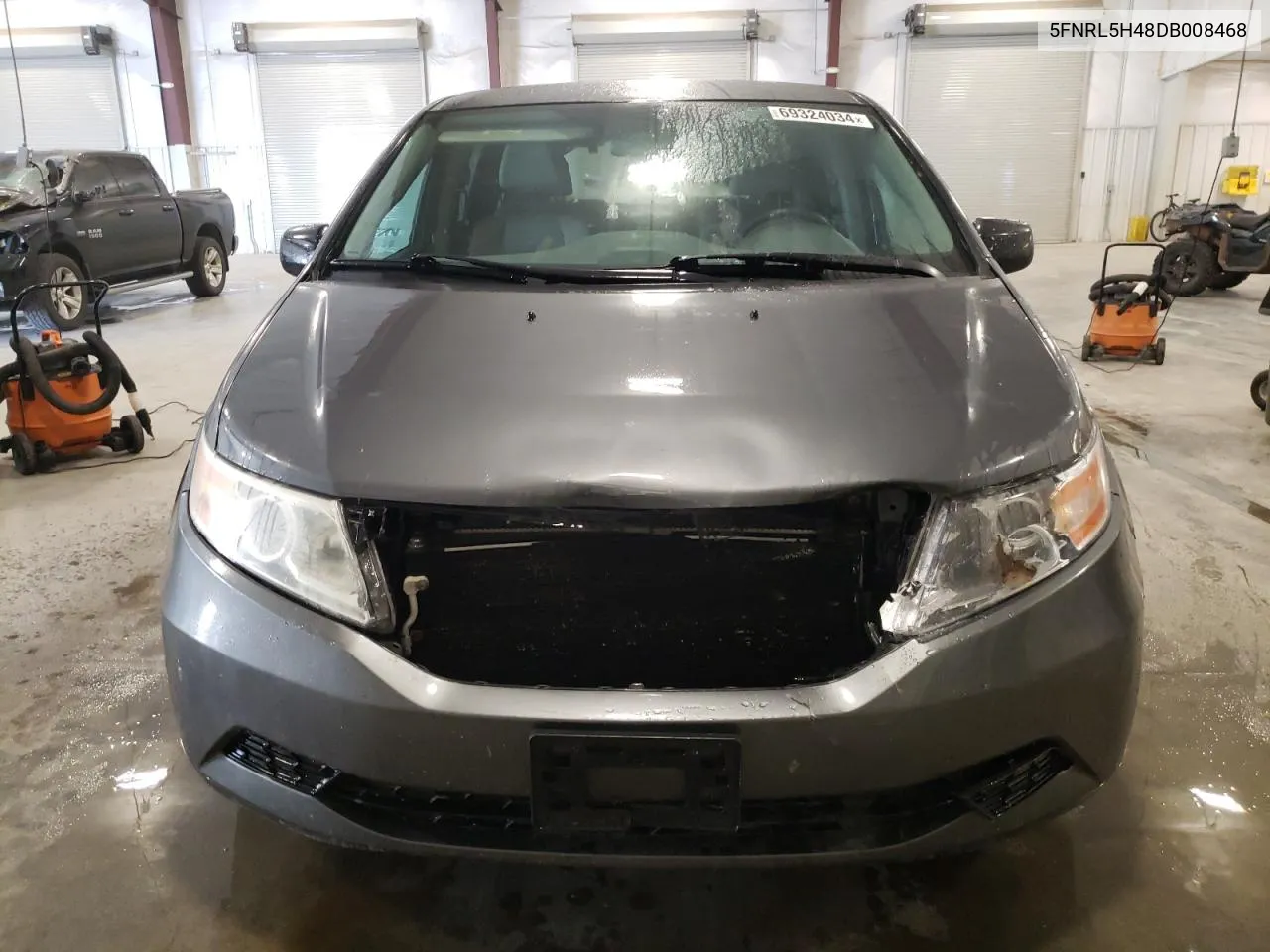 5FNRL5H48DB008468 2013 Honda Odyssey Ex