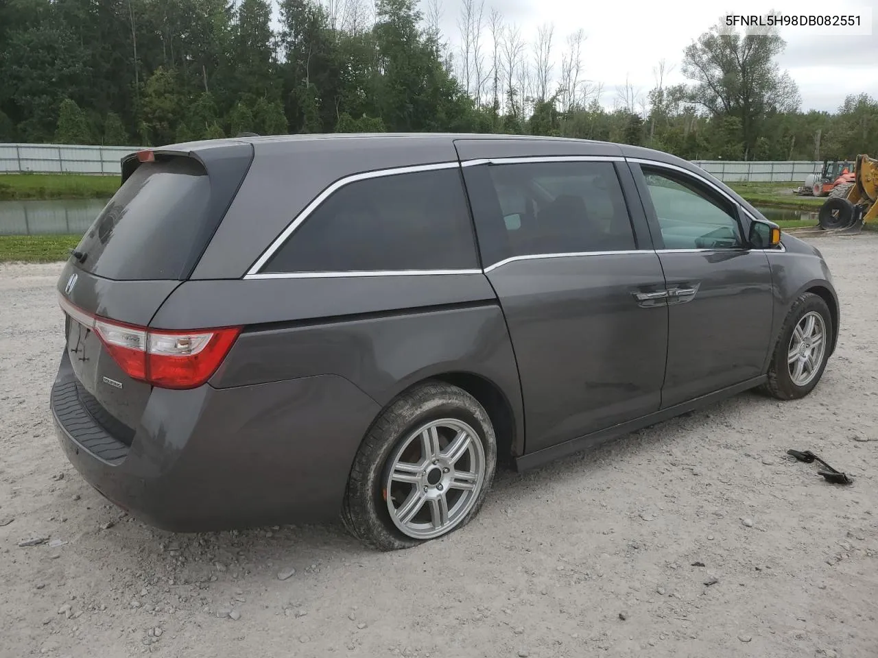 2013 Honda Odyssey Touring VIN: 5FNRL5H98DB082551 Lot: 69362654