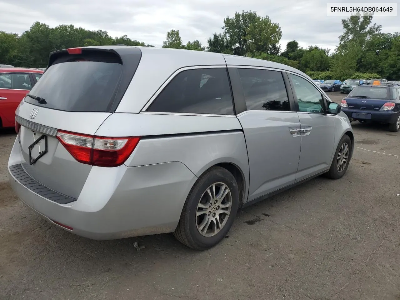 2013 Honda Odyssey Exl VIN: 5FNRL5H64DB064649 Lot: 69426664