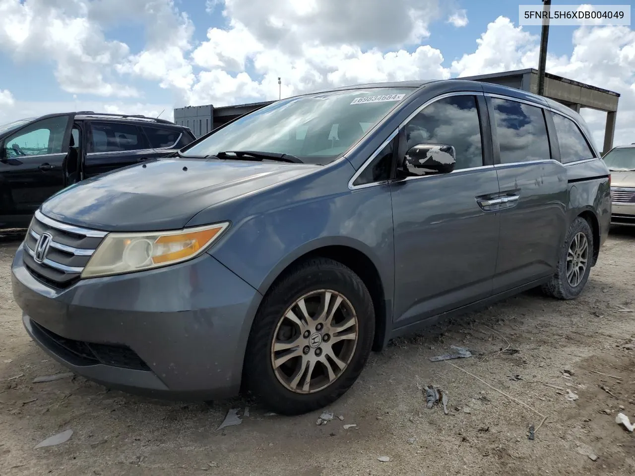 5FNRL5H6XDB004049 2013 Honda Odyssey Exl