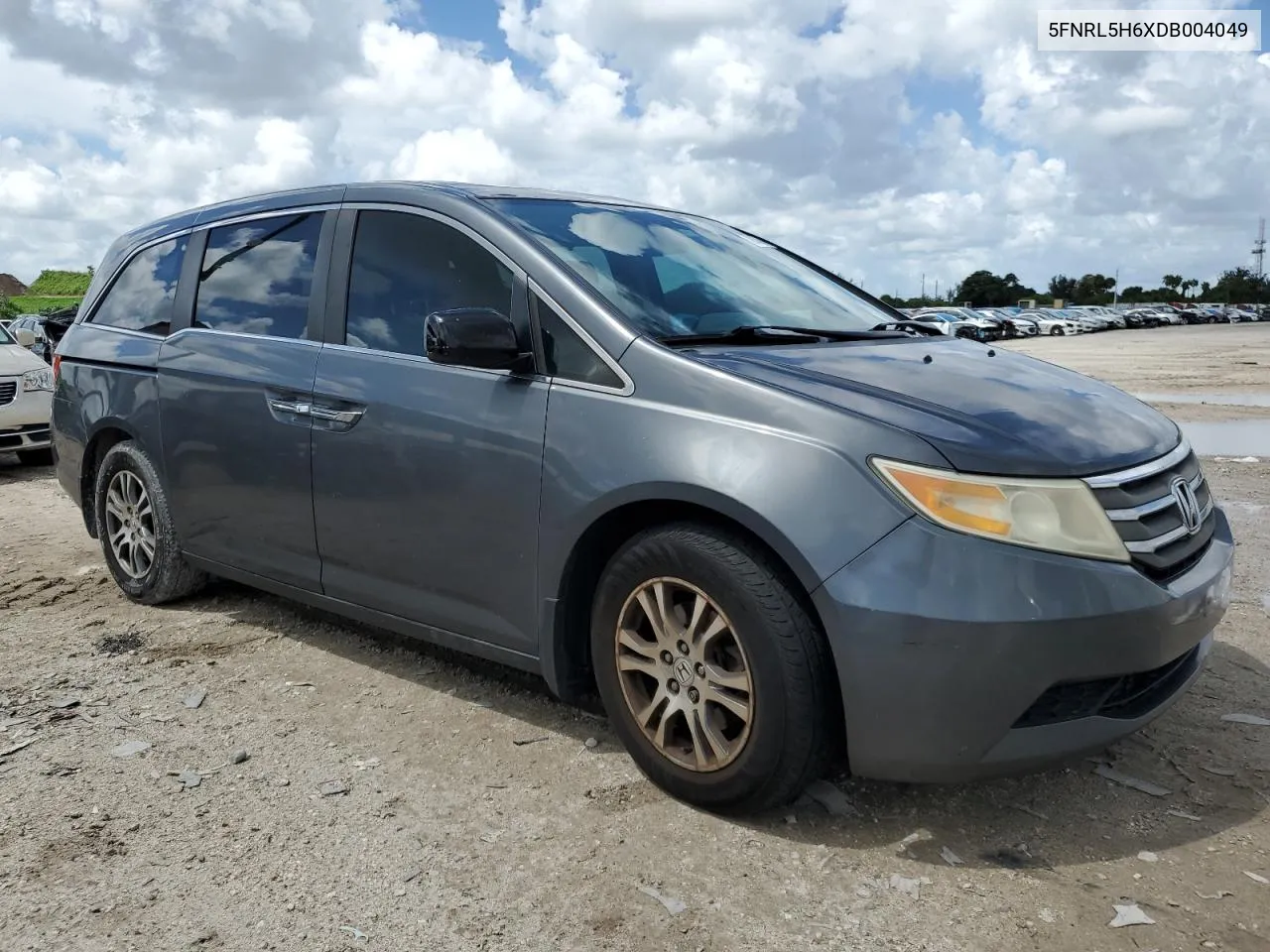 5FNRL5H6XDB004049 2013 Honda Odyssey Exl