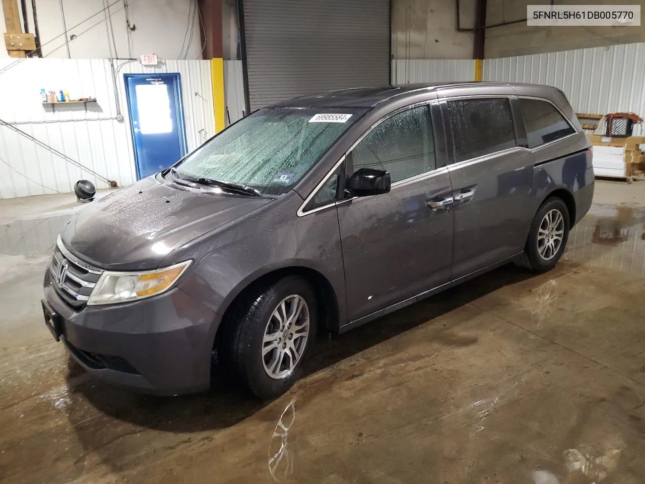 2013 Honda Odyssey Exl VIN: 5FNRL5H61DB005770 Lot: 69985584