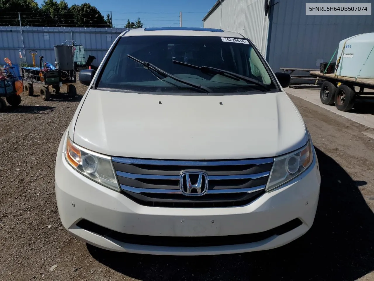 2013 Honda Odyssey Exl VIN: 5FNRL5H64DB507074 Lot: 70328614