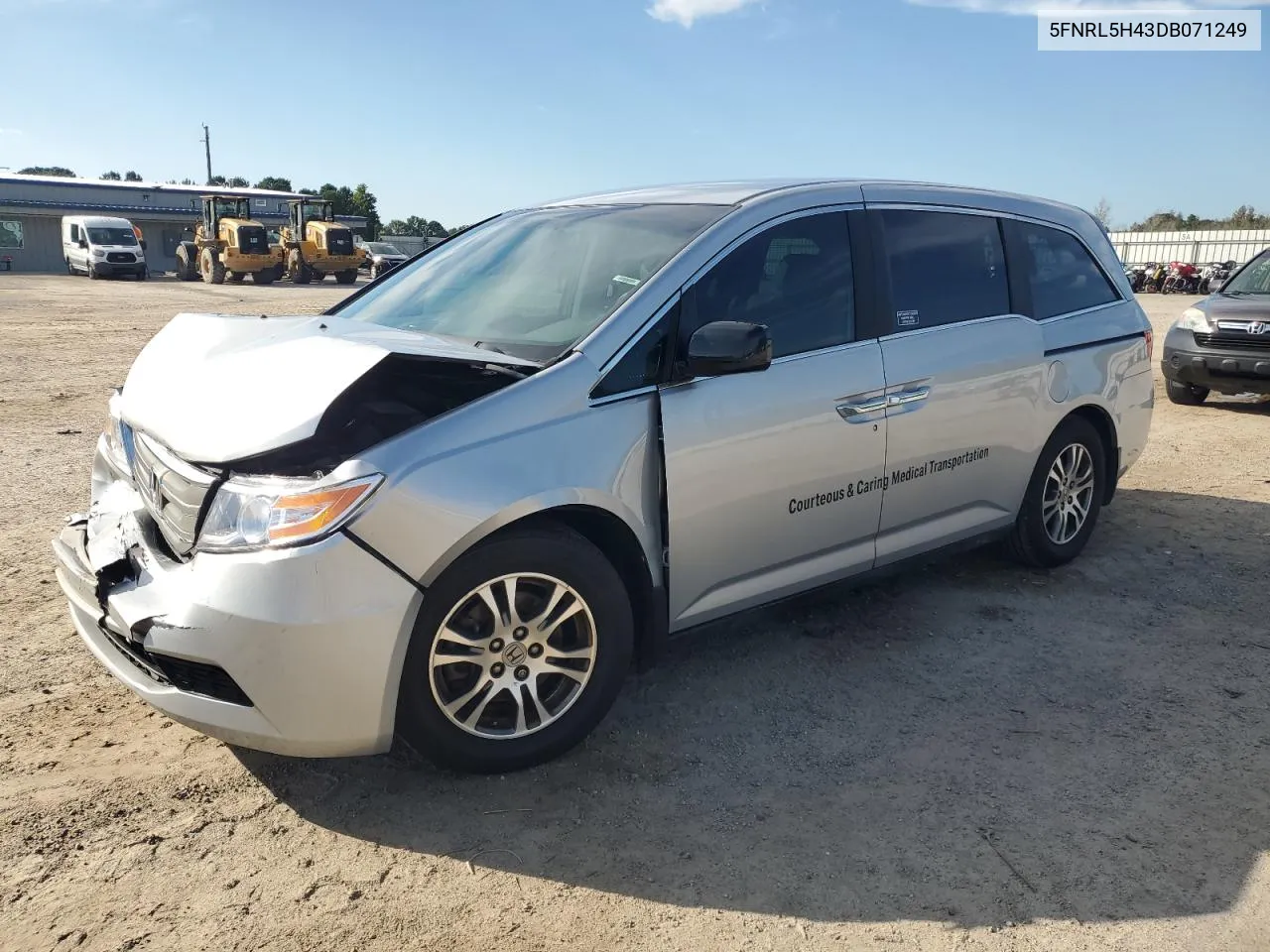 2013 Honda Odyssey Ex VIN: 5FNRL5H43DB071249 Lot: 70368394