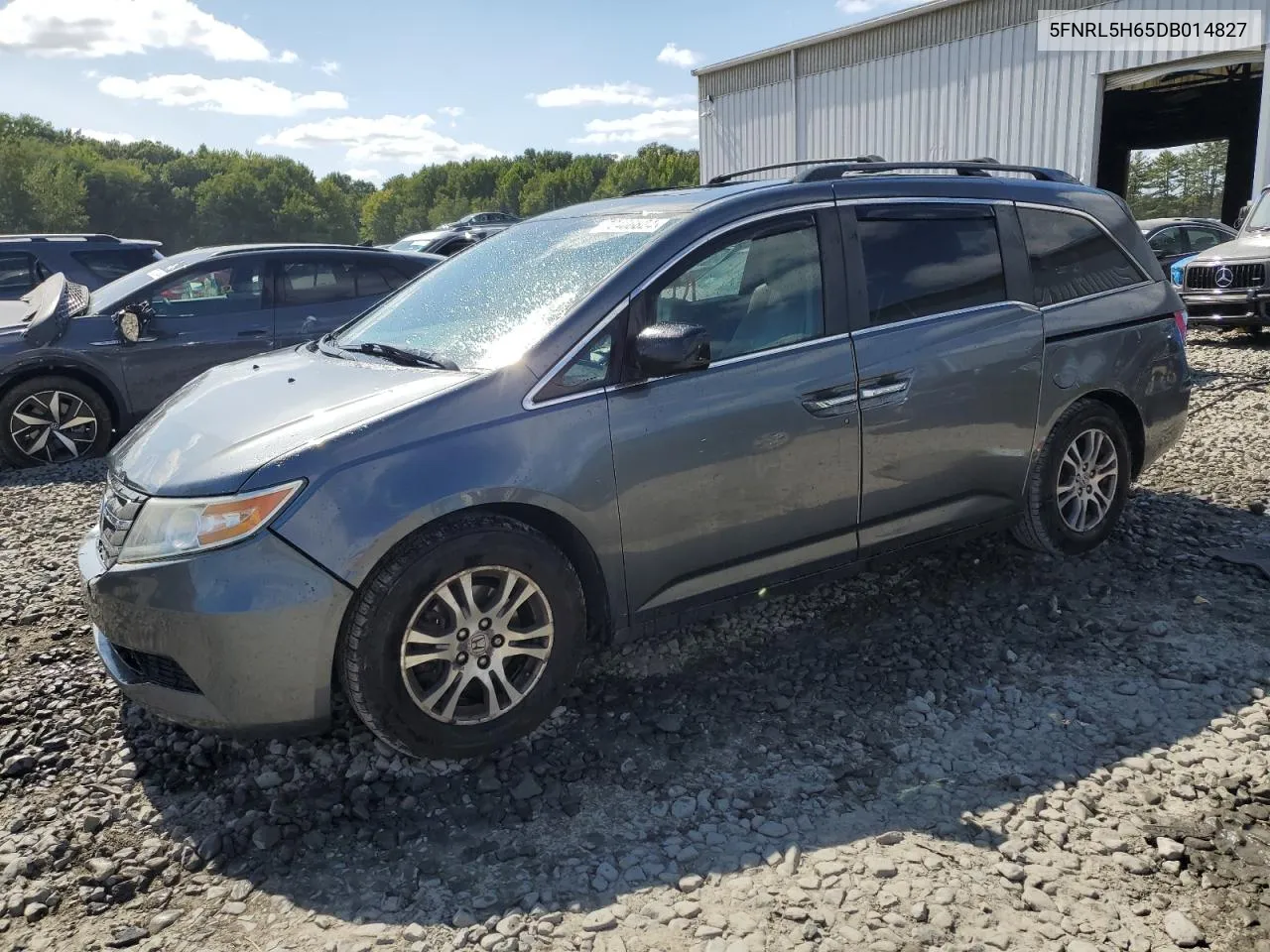 2013 Honda Odyssey Exl VIN: 5FNRL5H65DB014827 Lot: 70400824