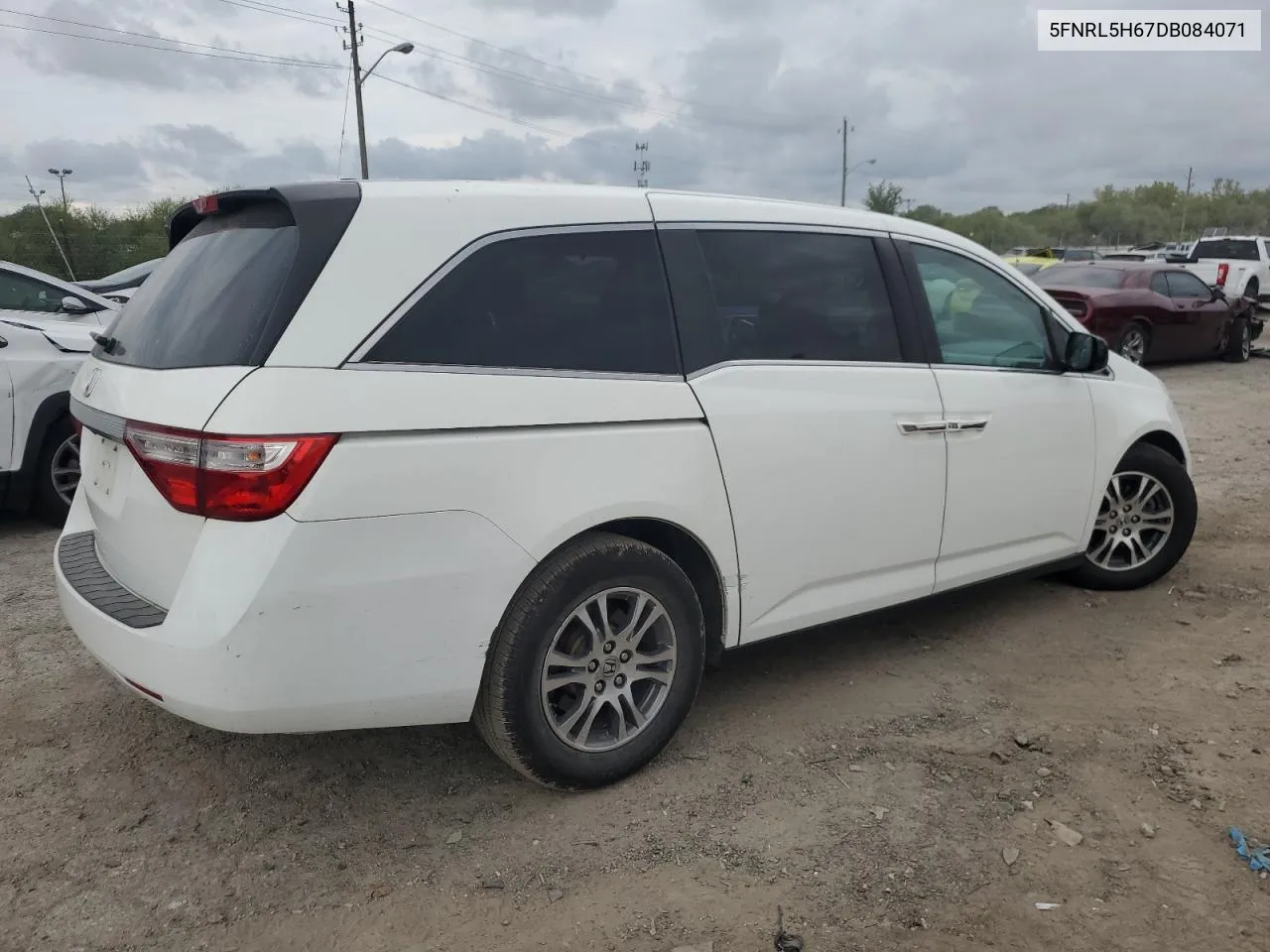 5FNRL5H67DB084071 2013 Honda Odyssey Exl