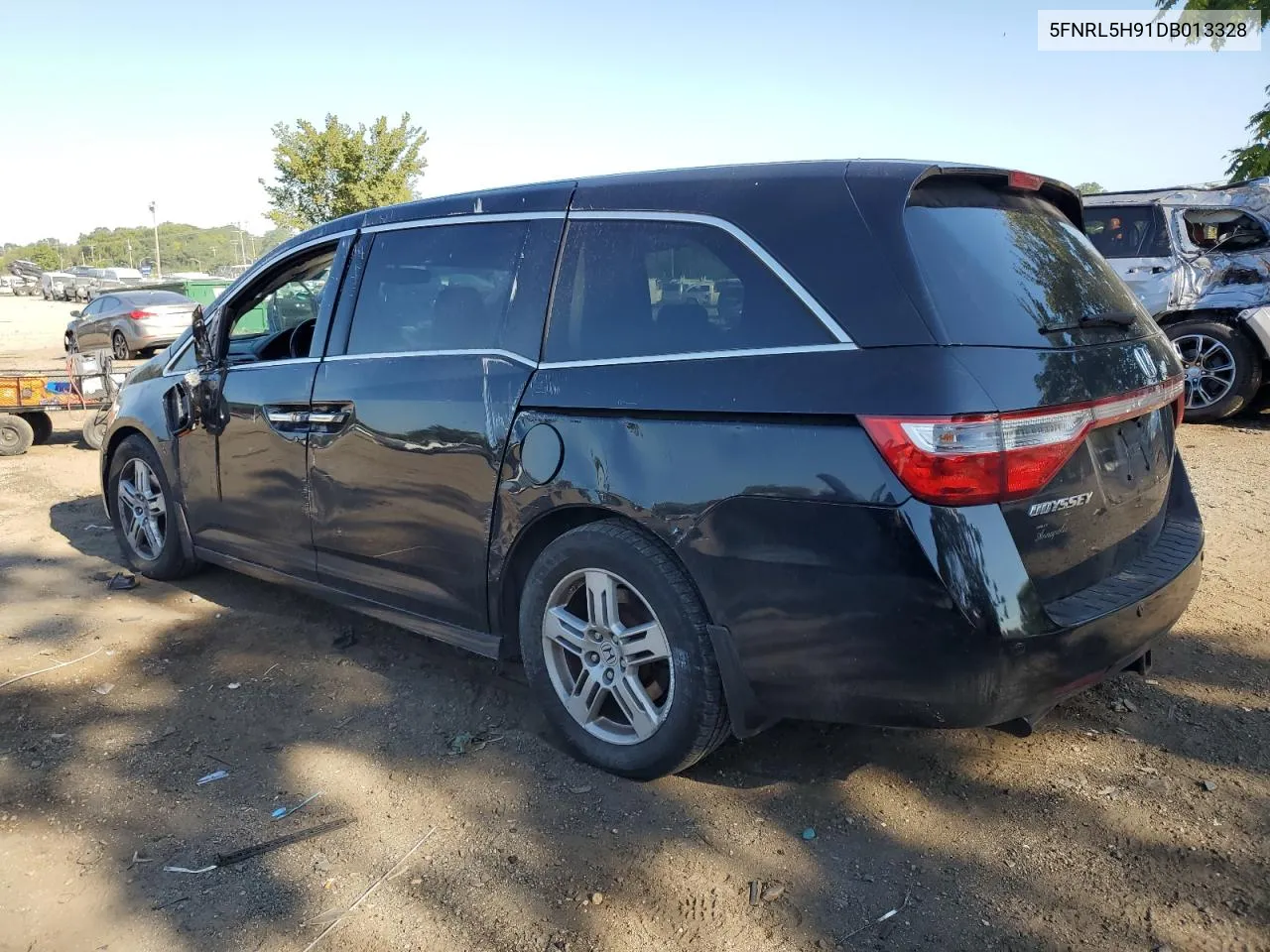 2013 Honda Odyssey Touring VIN: 5FNRL5H91DB013328 Lot: 70439594