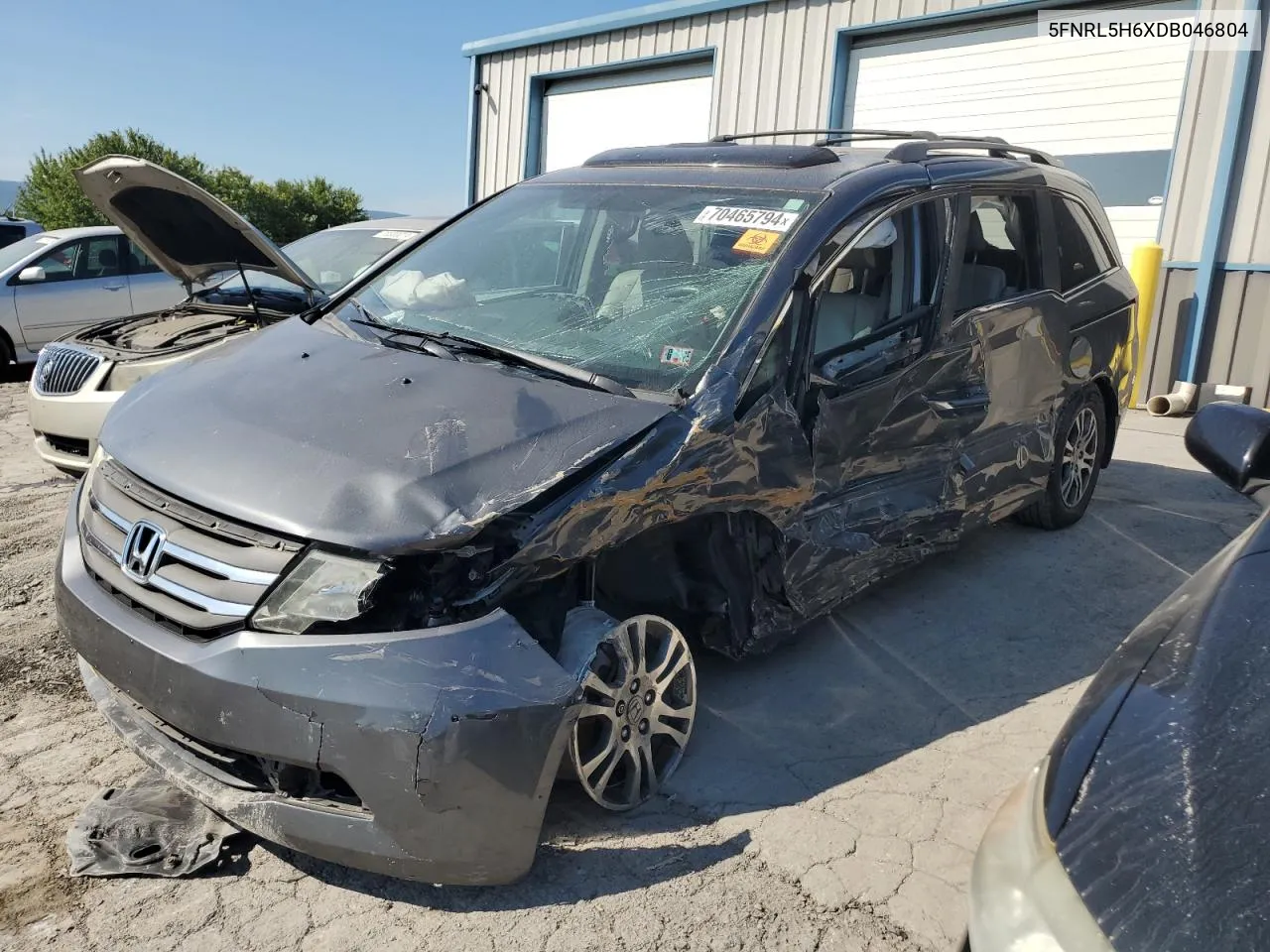 5FNRL5H6XDB046804 2013 Honda Odyssey Exl