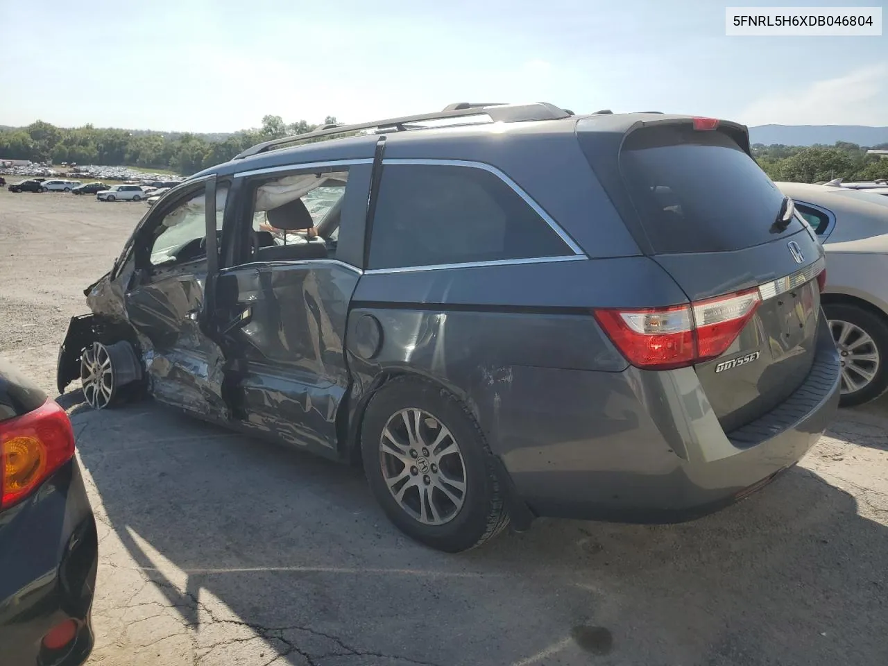 2013 Honda Odyssey Exl VIN: 5FNRL5H6XDB046804 Lot: 70465794