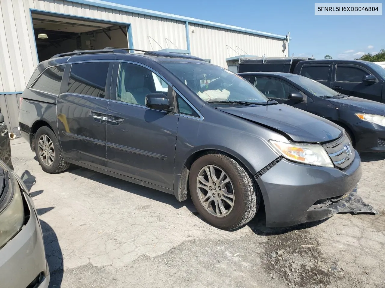 5FNRL5H6XDB046804 2013 Honda Odyssey Exl