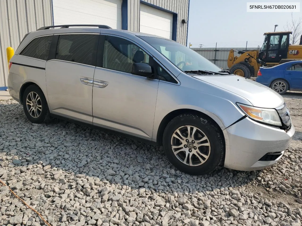 2013 Honda Odyssey Exl VIN: 5FNRL5H67DB020631 Lot: 70758284