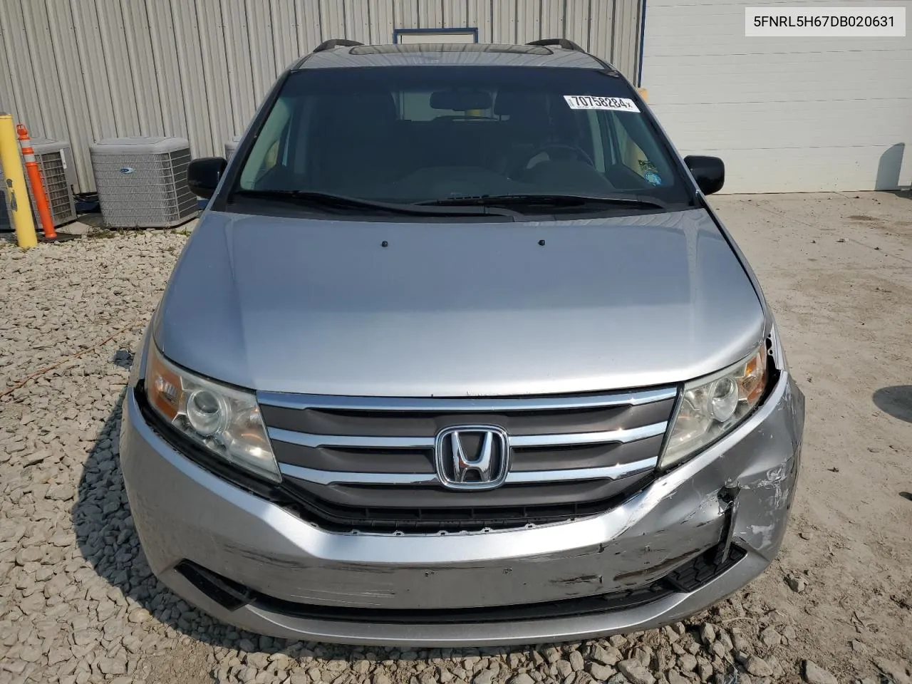 2013 Honda Odyssey Exl VIN: 5FNRL5H67DB020631 Lot: 70758284