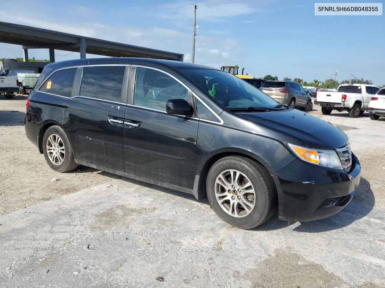 2013 Honda Odyssey Exl VIN: 5FNRL5H66DB048355 Lot: 70983804