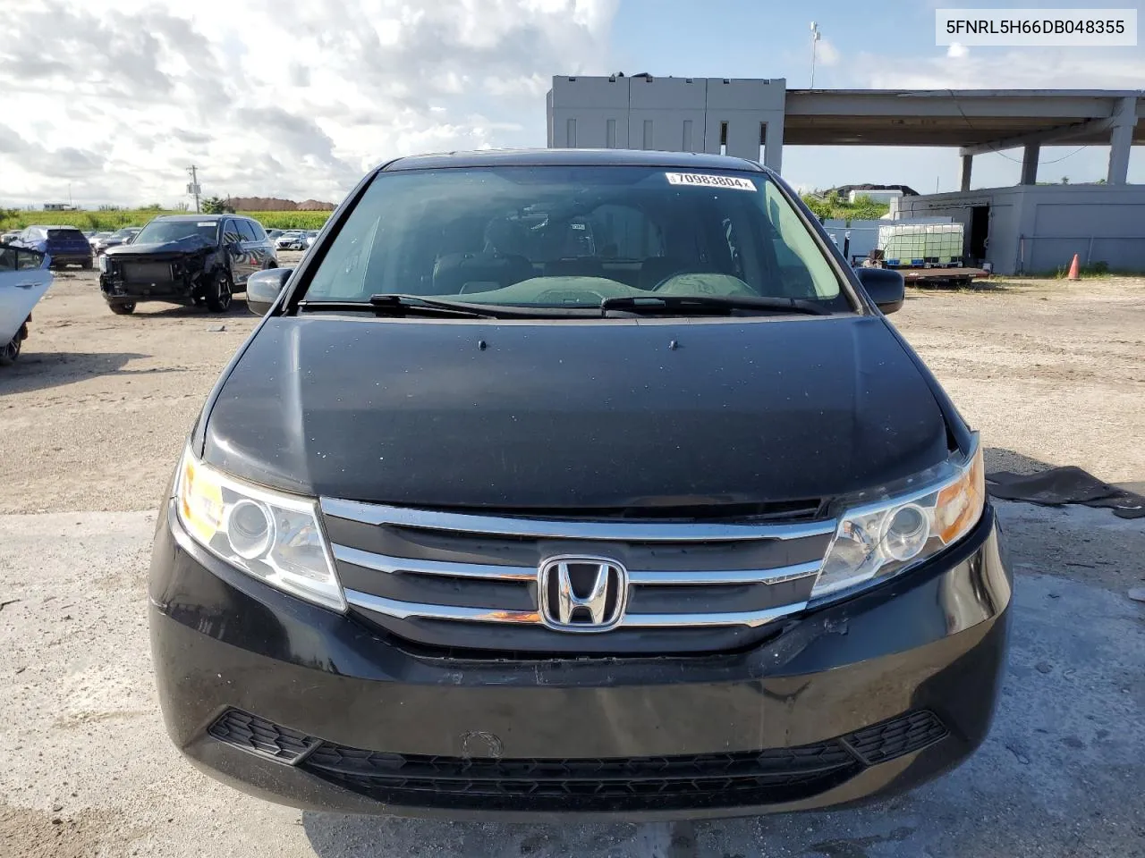 5FNRL5H66DB048355 2013 Honda Odyssey Exl