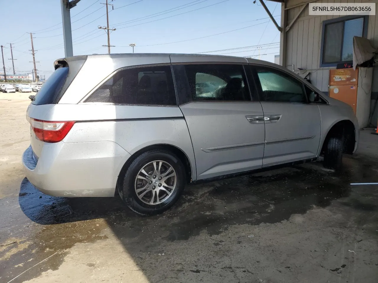 2013 Honda Odyssey Exl VIN: 5FNRL5H67DB063656 Lot: 71258504