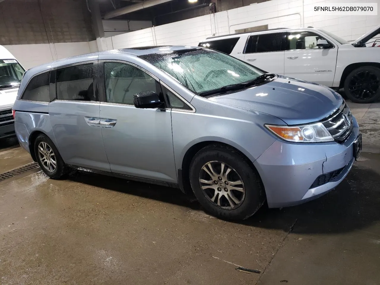 2013 Honda Odyssey Exl VIN: 5FNRL5H62DB079070 Lot: 71342194