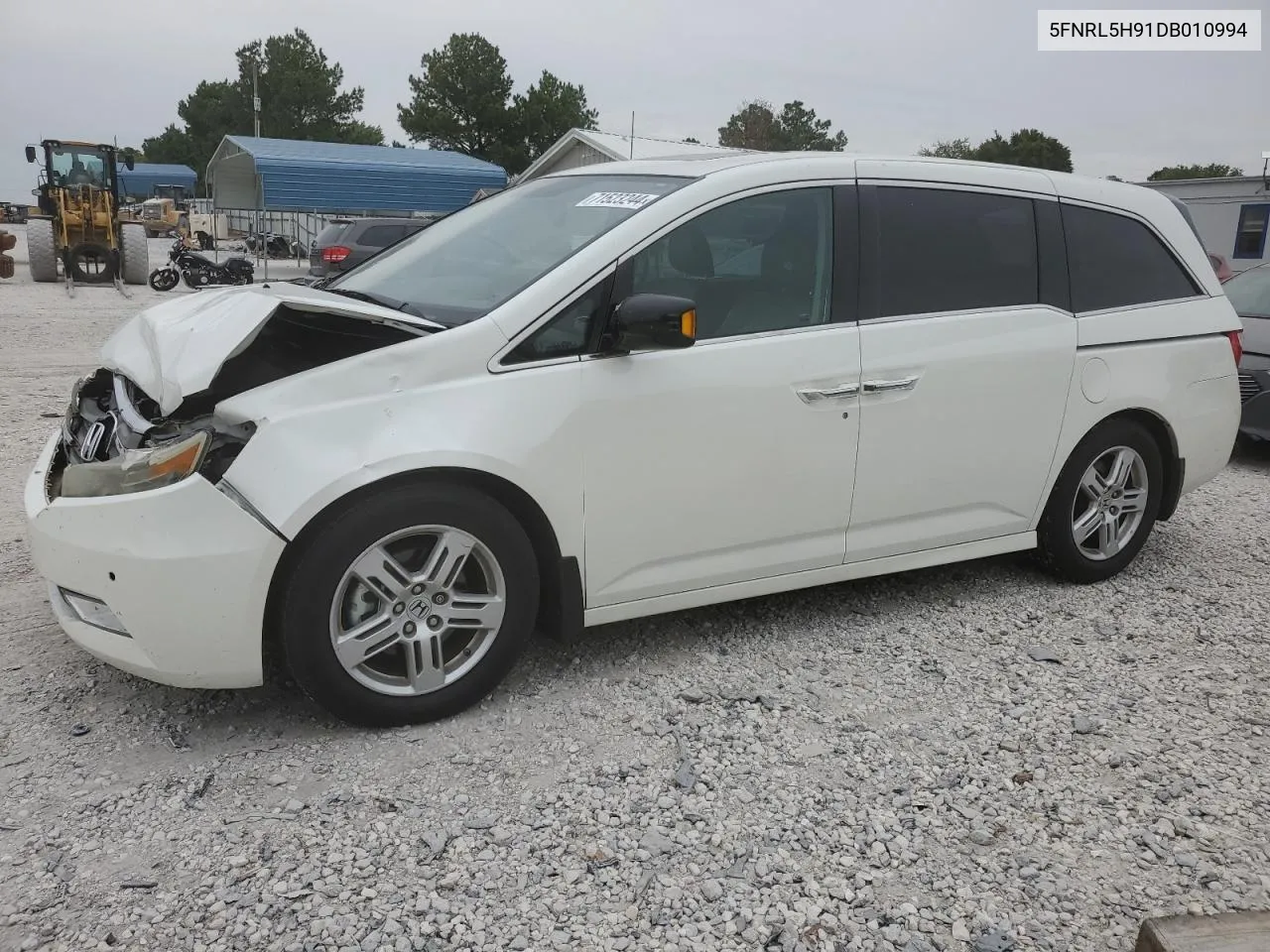 2013 Honda Odyssey Touring VIN: 5FNRL5H91DB010994 Lot: 71523244