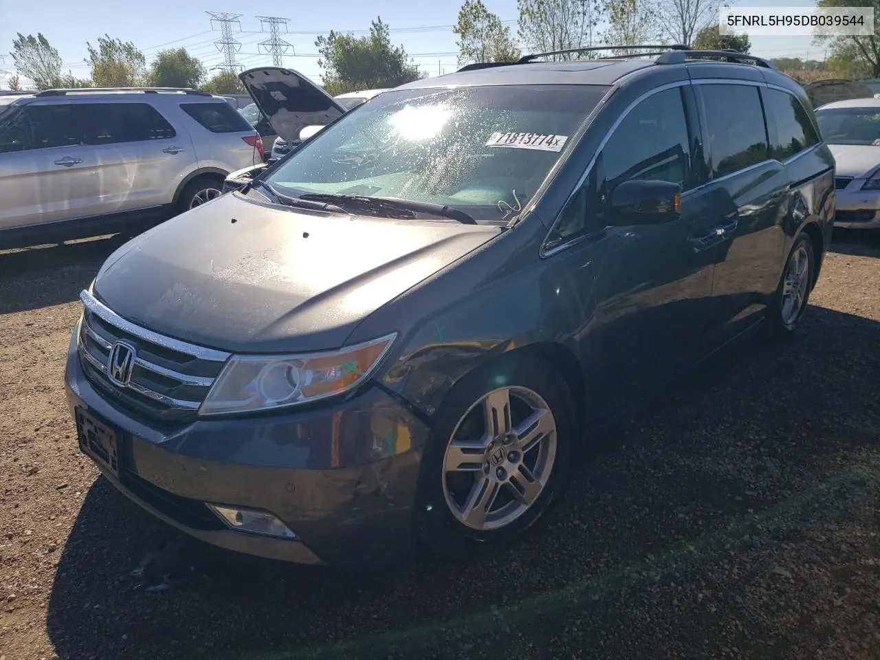 2013 Honda Odyssey Touring VIN: 5FNRL5H95DB039544 Lot: 71813774