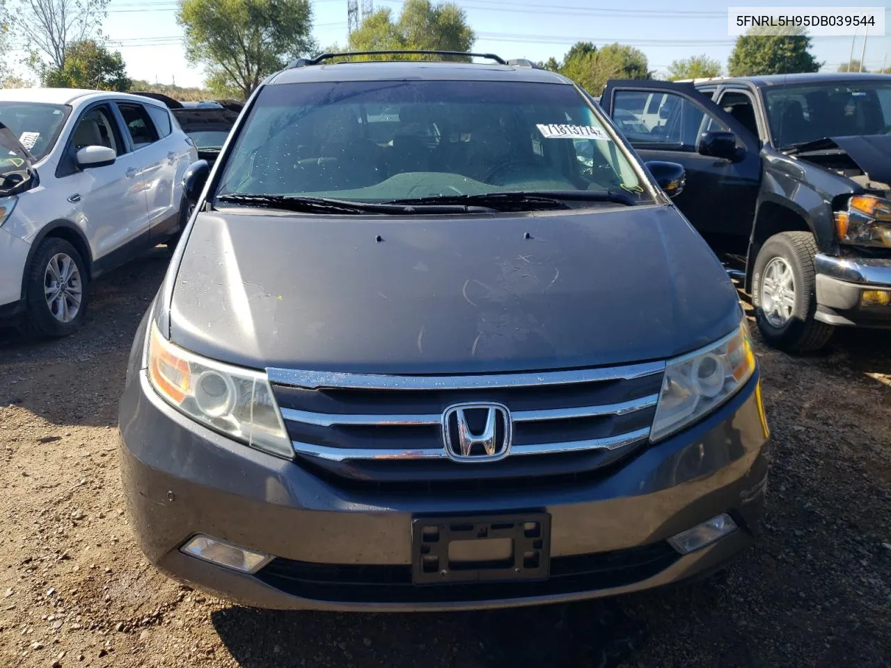 2013 Honda Odyssey Touring VIN: 5FNRL5H95DB039544 Lot: 71813774