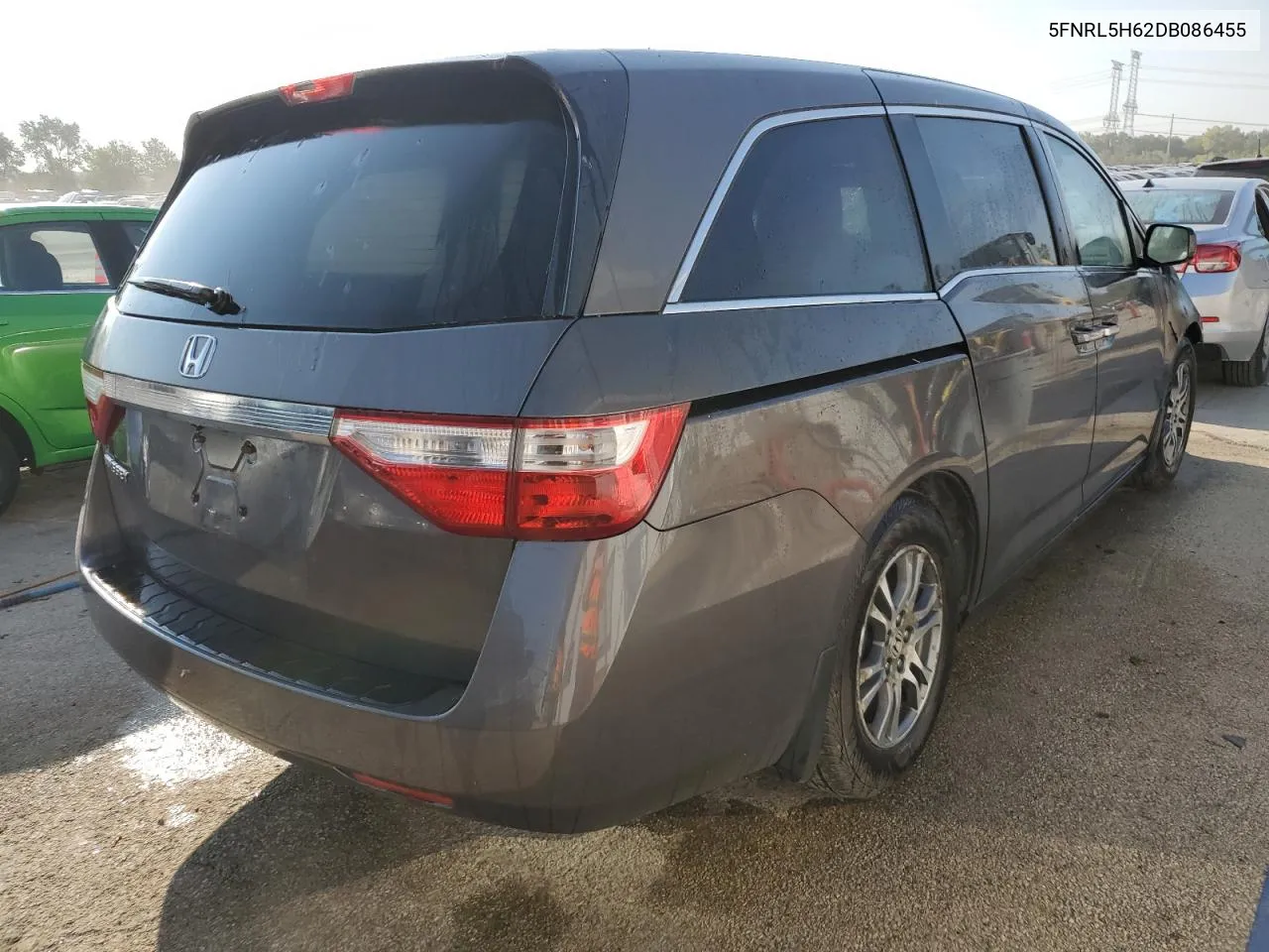 2013 Honda Odyssey Exl VIN: 5FNRL5H62DB086455 Lot: 71955954