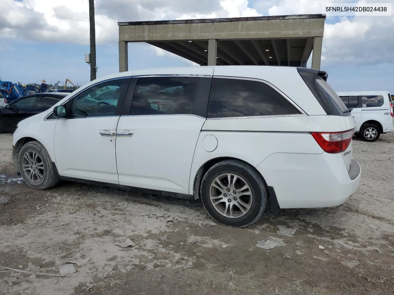 2013 Honda Odyssey Ex VIN: 5FNRL5H42DB024438 Lot: 71962454