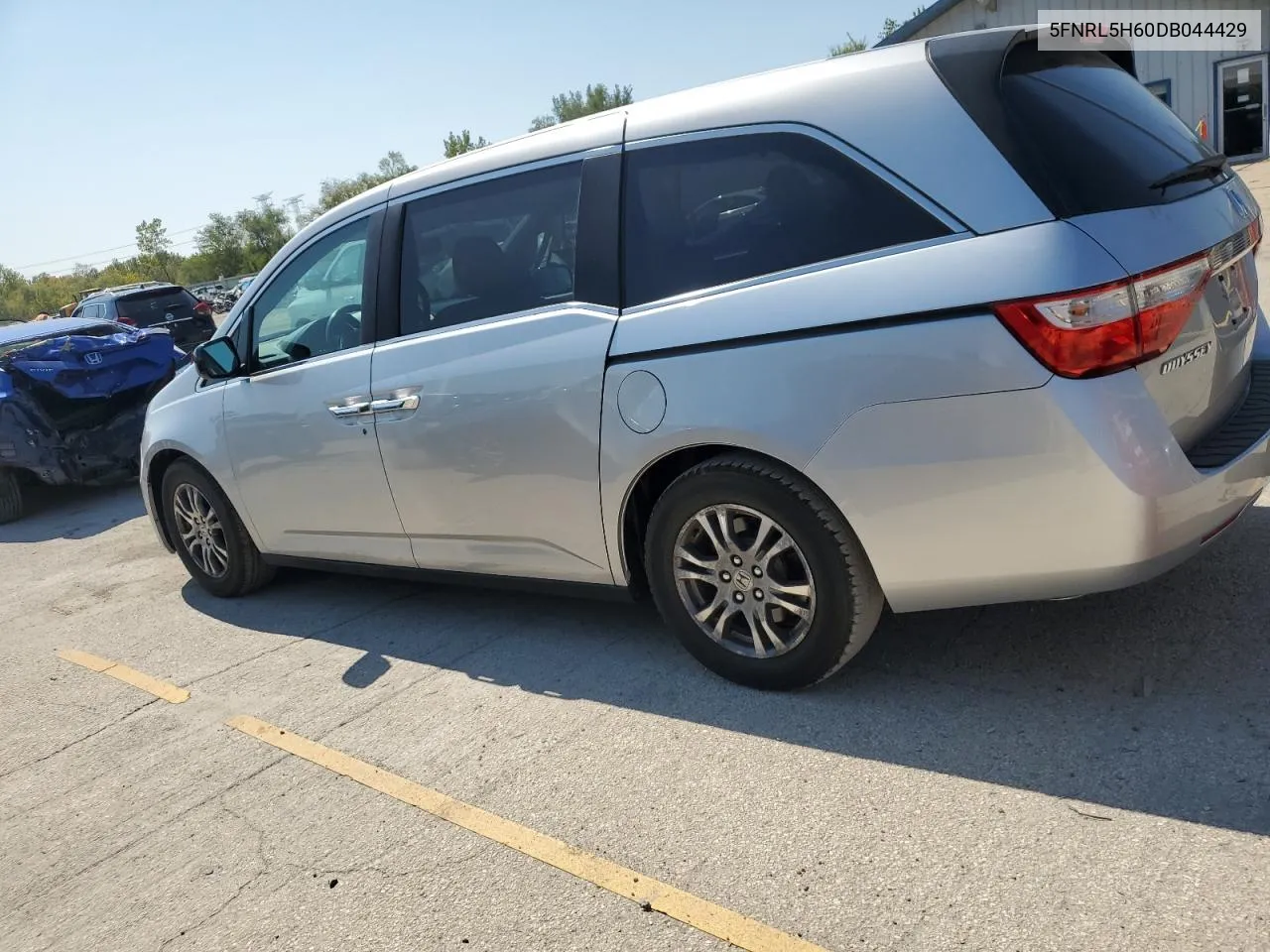 2013 Honda Odyssey Exl VIN: 5FNRL5H60DB044429 Lot: 72017554