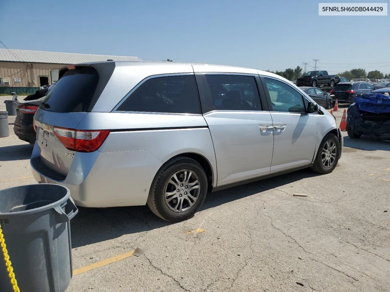 2013 Honda Odyssey Exl VIN: 5FNRL5H60DB044429 Lot: 72017554