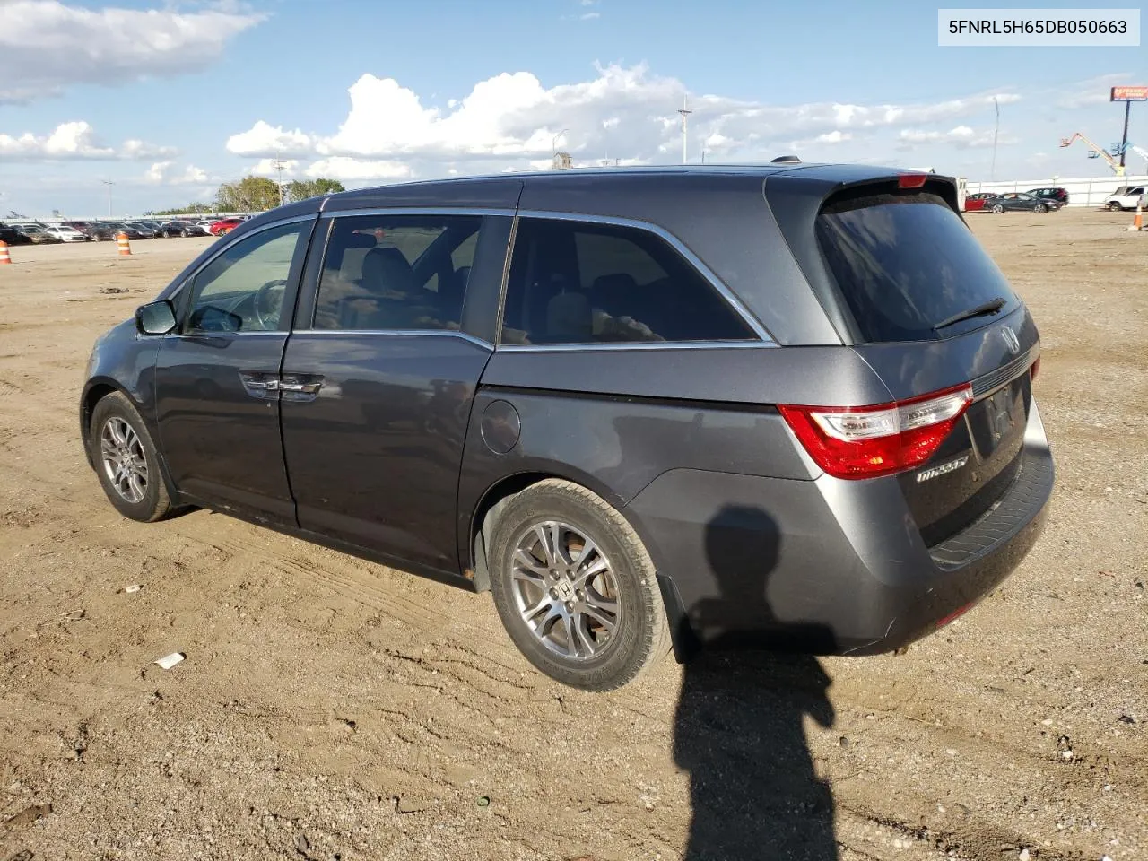 2013 Honda Odyssey Exl VIN: 5FNRL5H65DB050663 Lot: 72053524