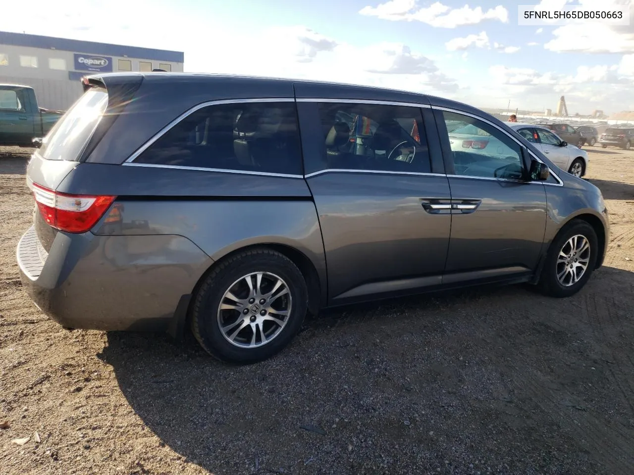 5FNRL5H65DB050663 2013 Honda Odyssey Exl