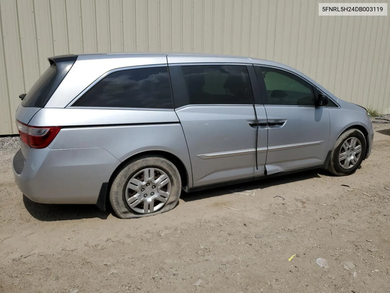 5FNRL5H24DB003119 2013 Honda Odyssey Lx