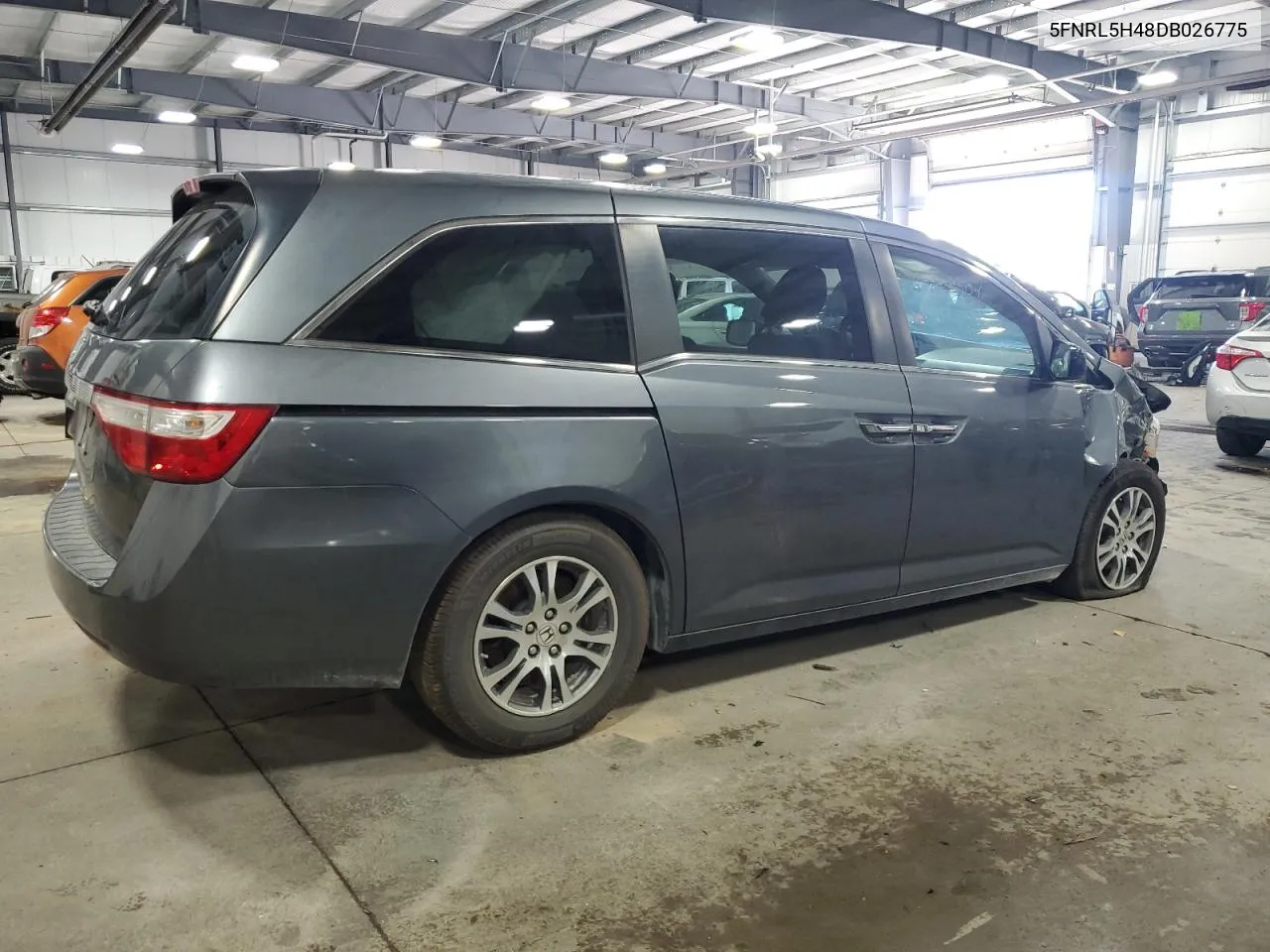 2013 Honda Odyssey Ex VIN: 5FNRL5H48DB026775 Lot: 72643404