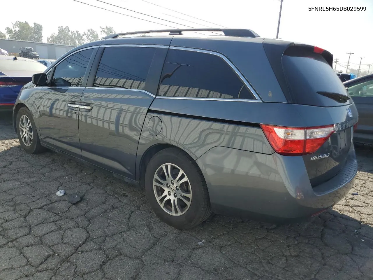 5FNRL5H65DB029599 2013 Honda Odyssey Exl