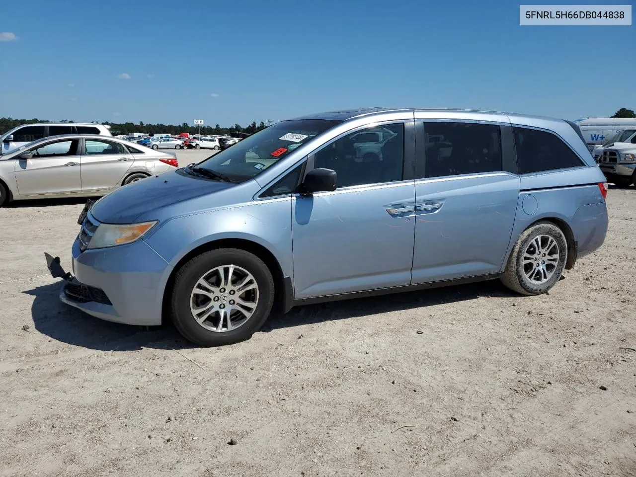 2013 Honda Odyssey Exl VIN: 5FNRL5H66DB044838 Lot: 72792744