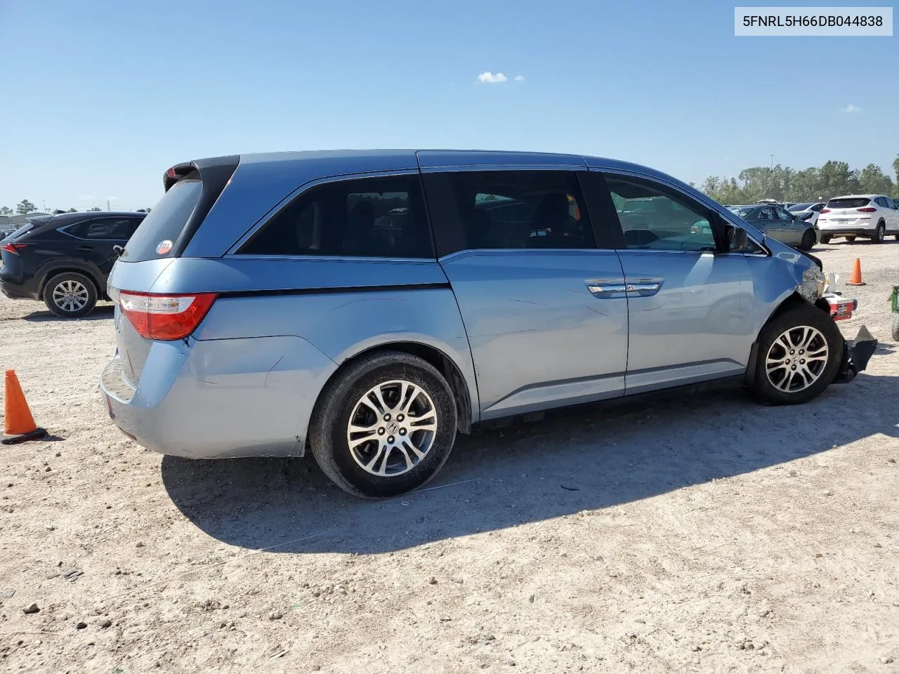 2013 Honda Odyssey Exl VIN: 5FNRL5H66DB044838 Lot: 72792744