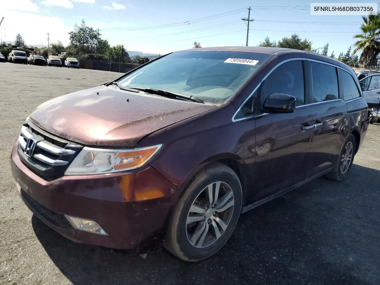 2013 Honda Odyssey Exl VIN: 5FNRL5H68DB037356 Lot: 73050044