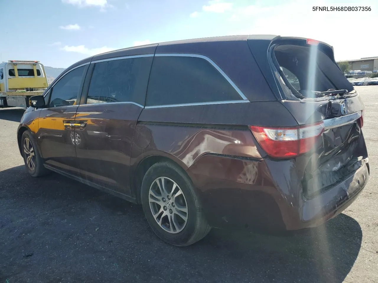 2013 Honda Odyssey Exl VIN: 5FNRL5H68DB037356 Lot: 73050044