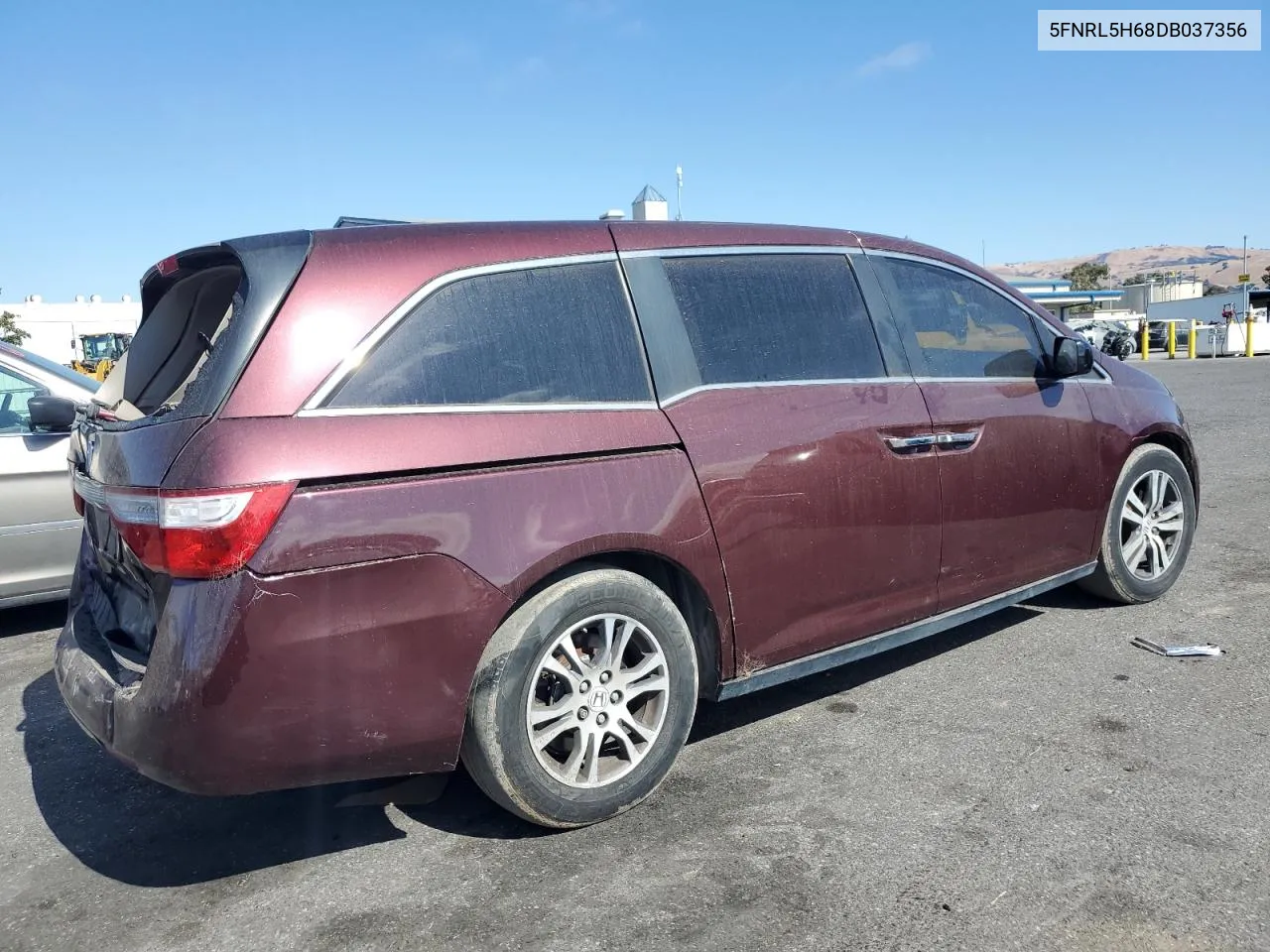 2013 Honda Odyssey Exl VIN: 5FNRL5H68DB037356 Lot: 73050044