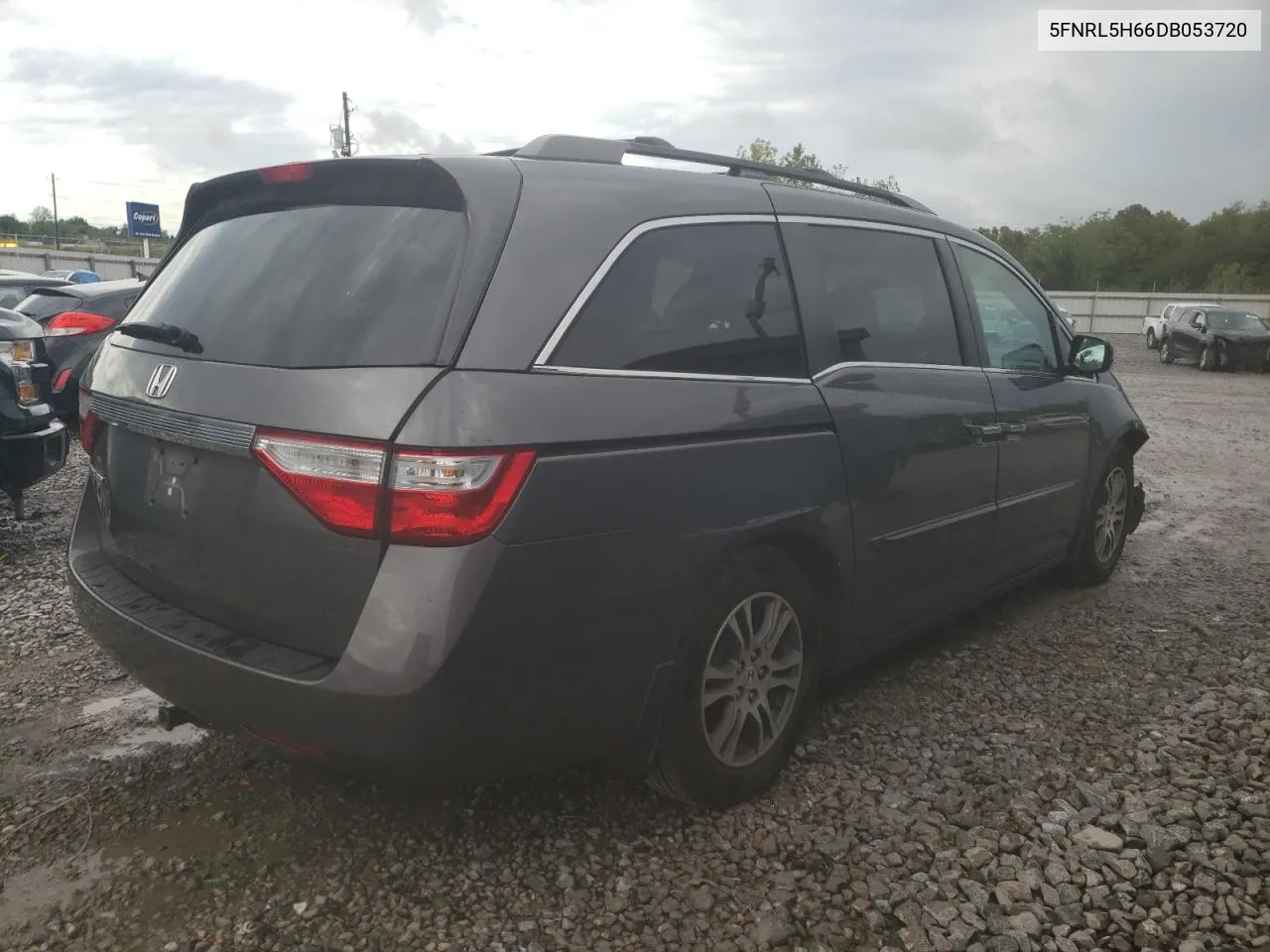 2013 Honda Odyssey Exl VIN: 5FNRL5H66DB053720 Lot: 73063294