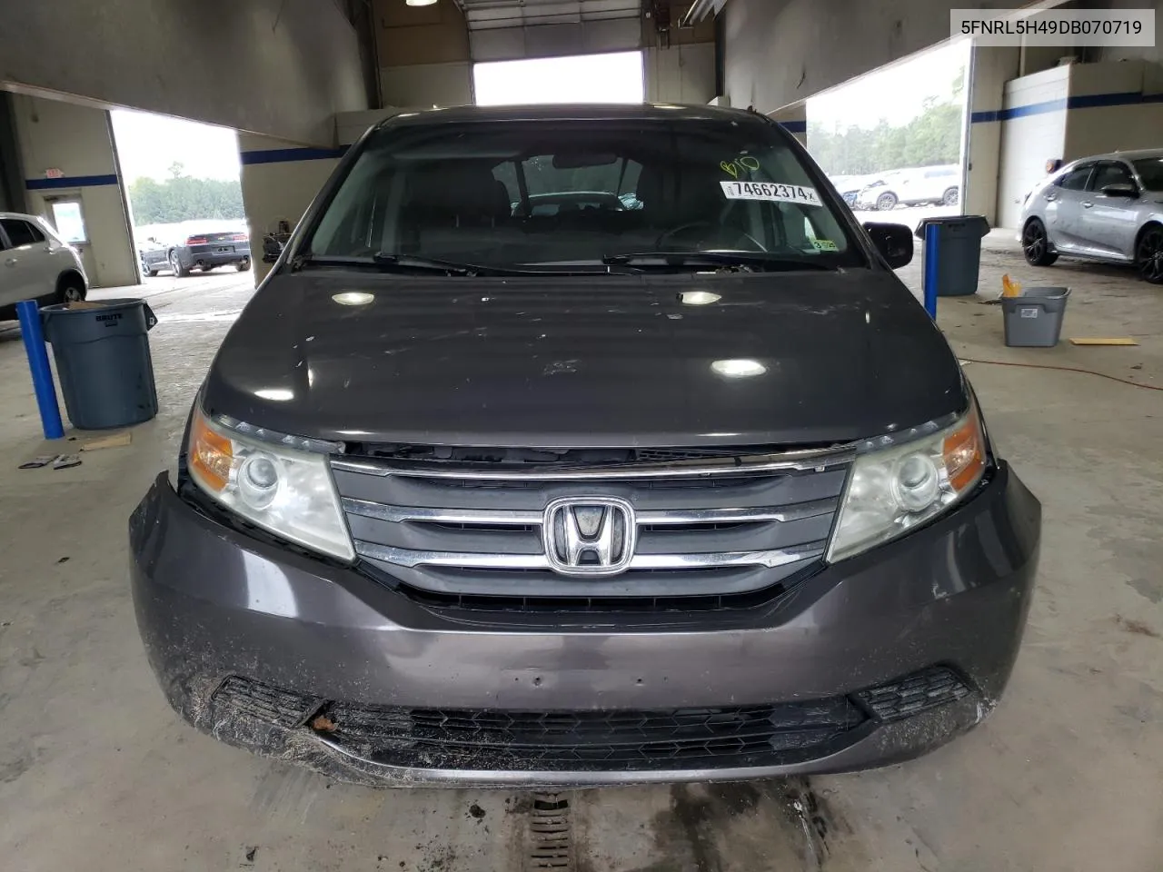 2013 Honda Odyssey Ex VIN: 5FNRL5H49DB070719 Lot: 74662374