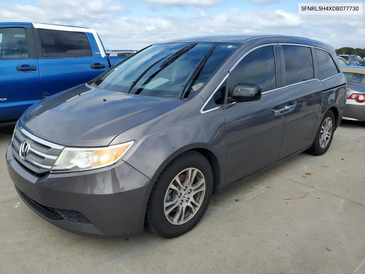 2013 Honda Odyssey Ex VIN: 5FNRL5H4XDB077730 Lot: 74888294