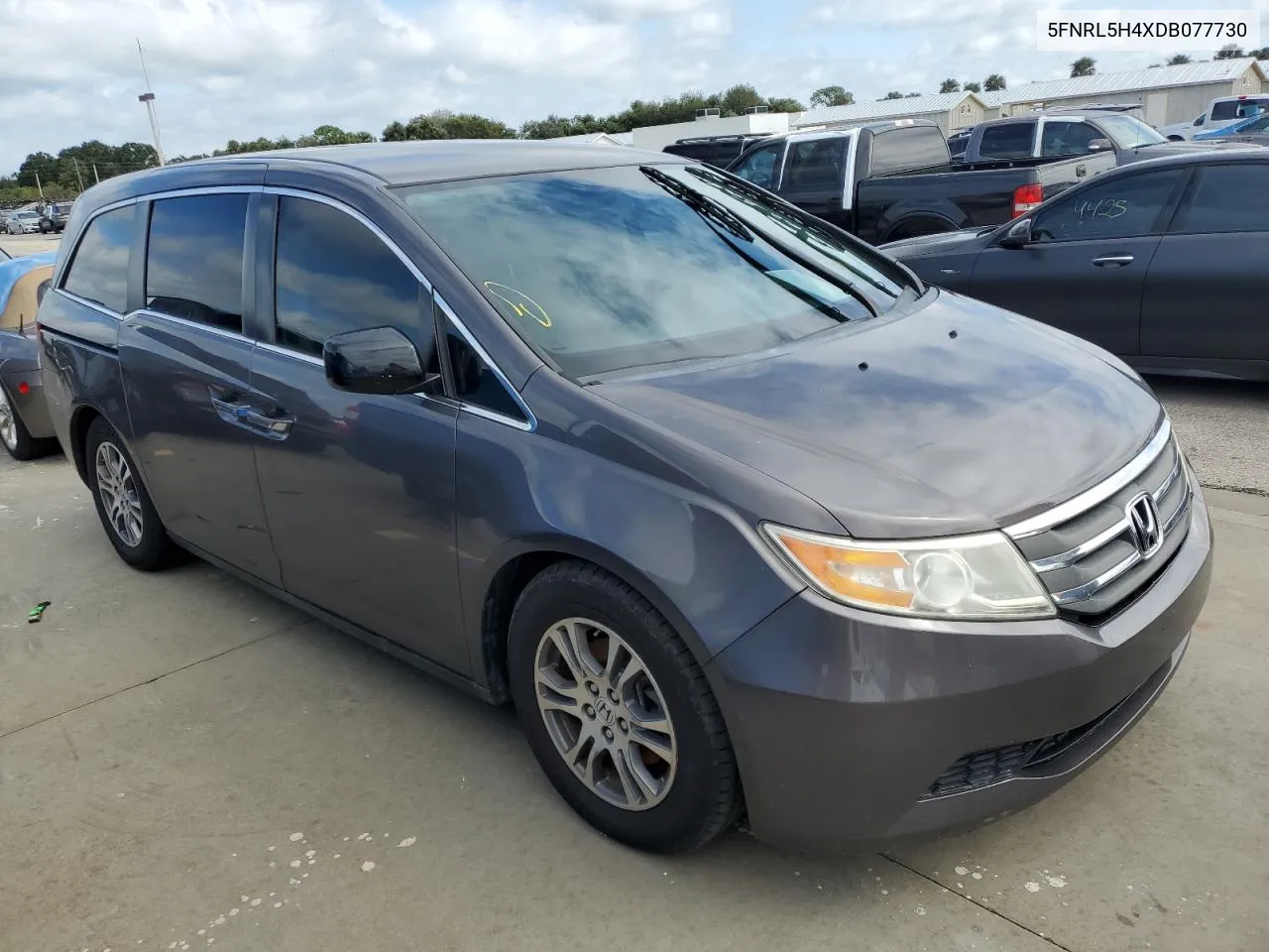 2013 Honda Odyssey Ex VIN: 5FNRL5H4XDB077730 Lot: 74888294