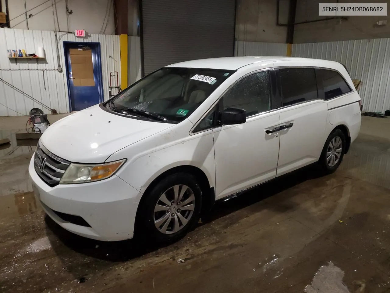 2013 Honda Odyssey Lx VIN: 5FNRL5H24DB068682 Lot: 77552454