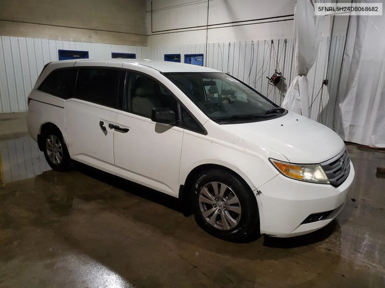 2013 Honda Odyssey Lx VIN: 5FNRL5H24DB068682 Lot: 77552454